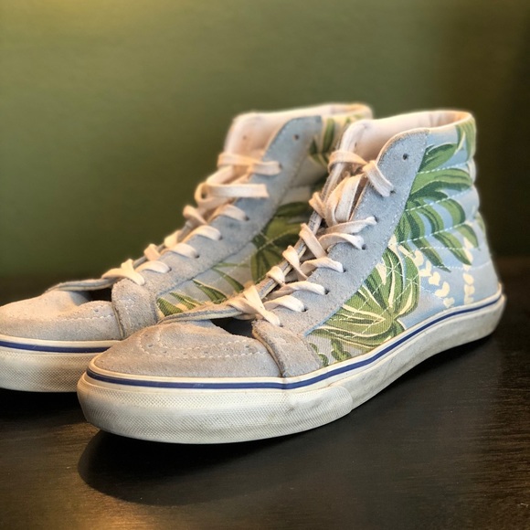 Vans Other - Vans Van Doren Sk8 Hi Slim Blue Bell Hawaiian